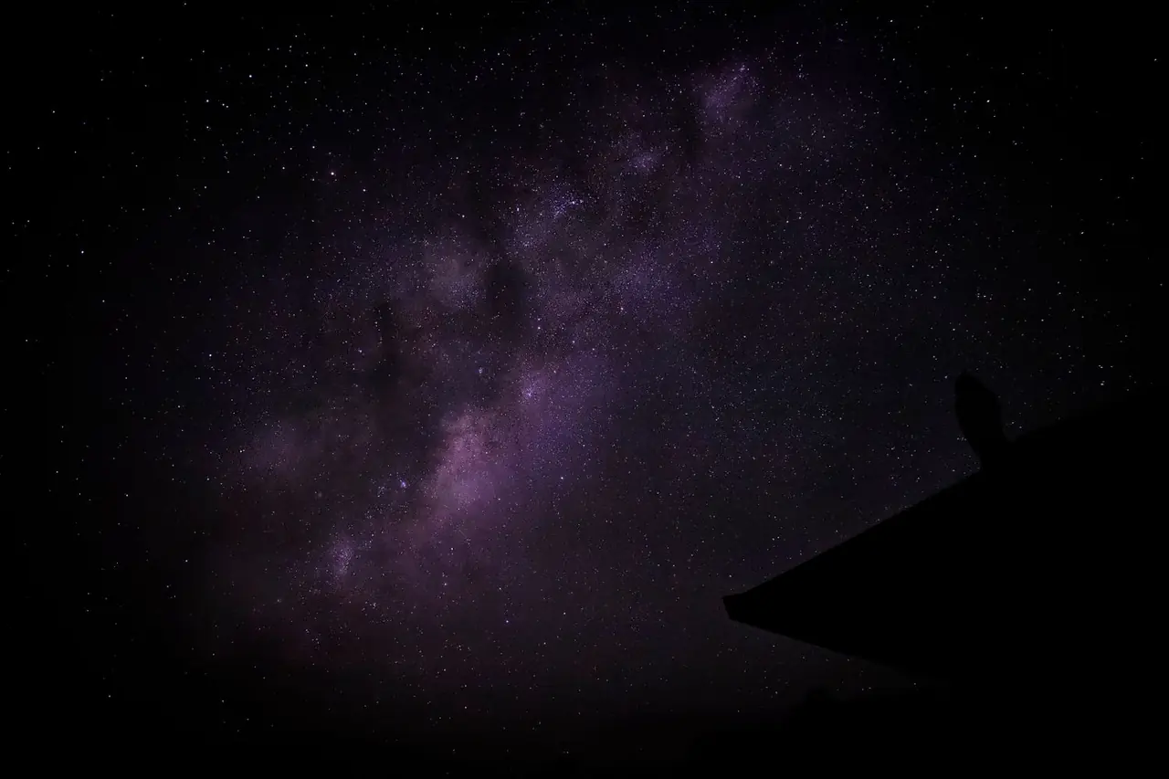 Wide field view of the Milky Way